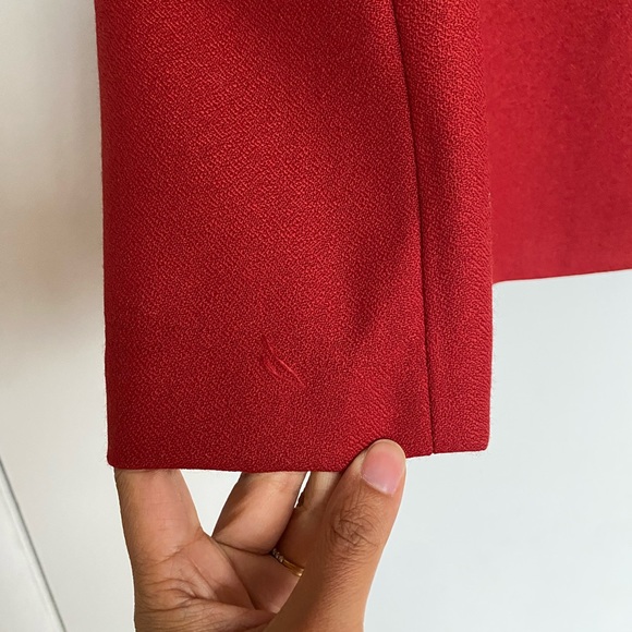 Victoria Secret Red Trench Coat - Picture 10 of 12